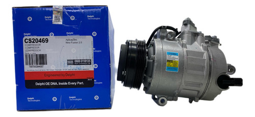 Compressor Ar Ford Fusion 2.0 2012 Em Diante Original Delphi
