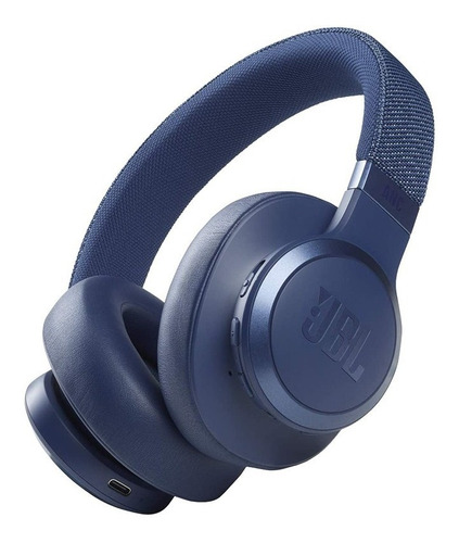 Audífonos Jbl Live 660nc Bt Over-ear Noise-cancel Blue