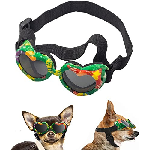 Gafas Para Perros, Gafas De Sol Navideñas Para Perros Peque