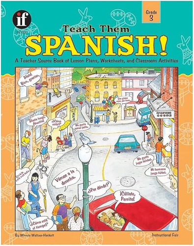 Libro: Teach Them Spanish! Grade 3