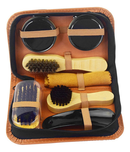 Kit Para El Cuidado Del Calzado Kit Para Lustrar Zapatos,