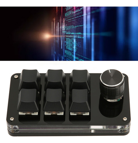 / Teclado Programable 6 Teclas Mini Teclado Usb Diy Rgb
