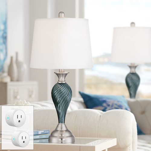 2 Lampara Mesa Costera 25  Alto Wifi Smart Sockets