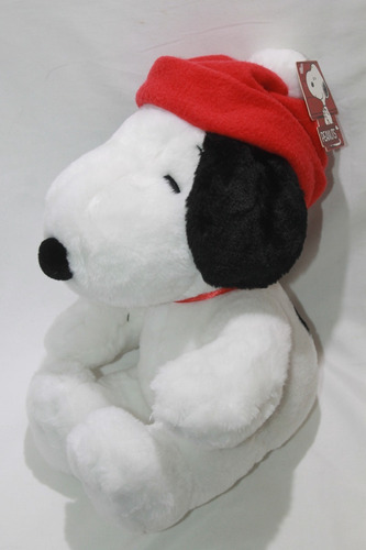 Snoopy Sentado Peluche Peanuts Original Importado 30 Cms