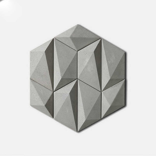 Molde Para Muro 3d Trapecio