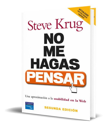 Libro No Me Hagas Pensar [ Steve Krug ] Original