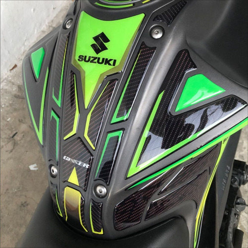 Protector De Tanque De Resinas Gixxer 150 Alto Relieve 3d 