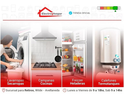 Imagen 4 de 5 de Termotanque A Gas 120 Litros Rheem Tgnp120rh Carga Superior