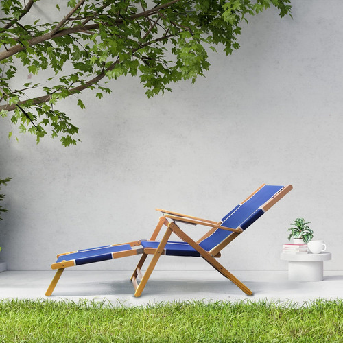 Foh silla de jardin plegable tumbona alberca sol playa