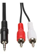 Comprar Cable Plug 3.5mm A 2 Rca 1.5 Metros - Tecnomati
