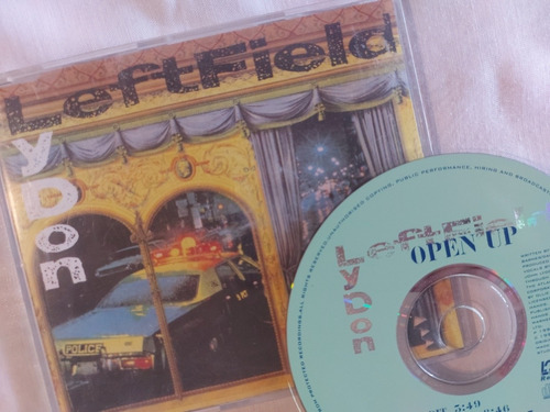 Leftfield & Lydon Open Up Cd Single Omi 