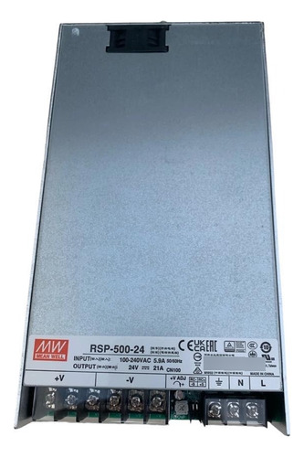 Fuente Adss 24v 21a Rsp-500-24 Equipo Depilación Definitiva