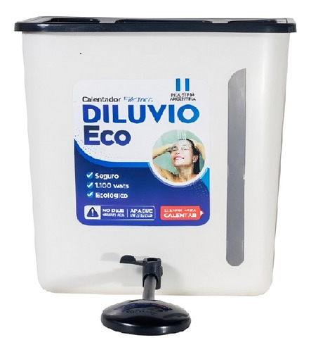 Calefon Elec Diluvio Plastico 01.02.13.01 Eco