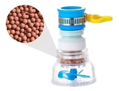Filtro De Agua Acordeon Con Abrazadera Cuello Extensible