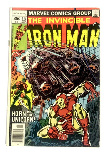 The Invincible Iron Man #113 - Marvel Comics 1978 Inglés