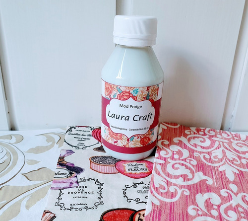 Imagen 3 de 4 de Mod Podge/ Pegamento Para Servilletas Laura Craft