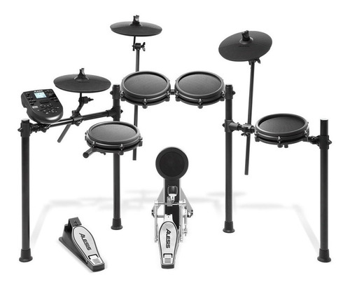 Bateria Eletrônica Alesis Nitro Mesh 8 Peças Kit Midi Usb