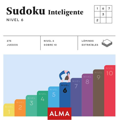 Libro Sudoku Inteligente. Nivel 6