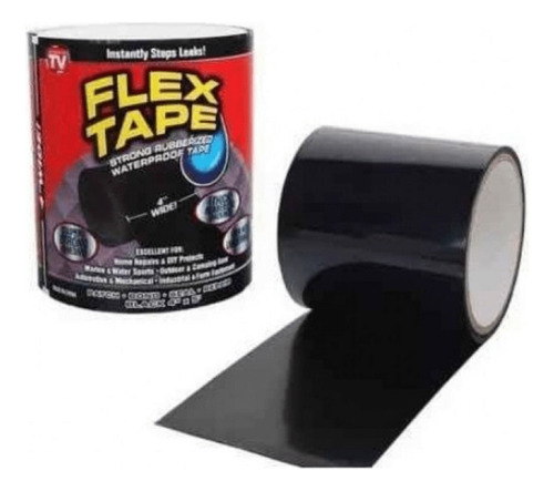 Flex Tape Adhesiva Impermeable Para Fugas De Agua 1.5m