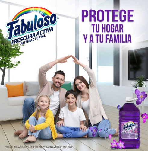 Limpiador Multiusos Fabuloso Frescura Activa Lavanda 10 Lts