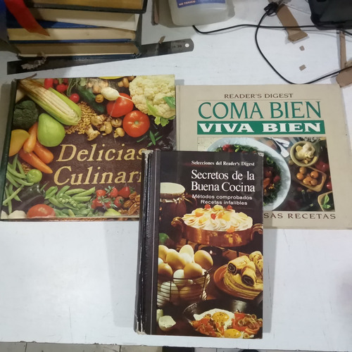 Cocina De Selecciones Del Reader´s Digest. Tres Libros Buen 
