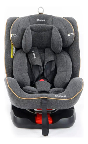 Bebesit Supra 360° butaca infantil para auto gris