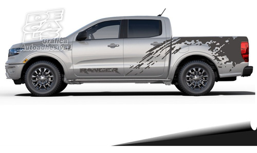 Calco Ford Ranger 2013 - 2022 Raptor Lado Izquierdo