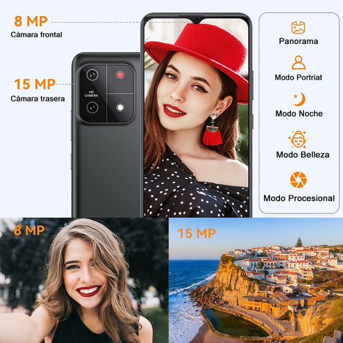Cubot A1 Dual SIM 128 GB azul 4 GB RAM
