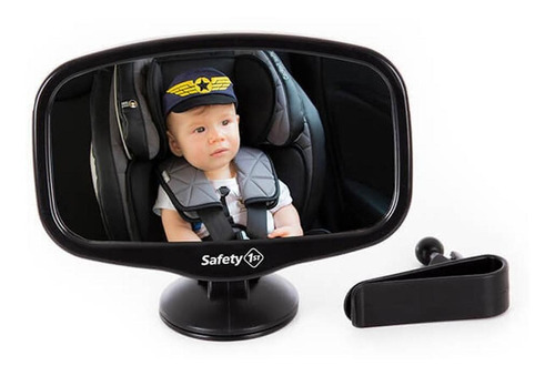 Espelho P/ Carro 2 Em 1 Safety 1st Cuidados Com Bebê Preto