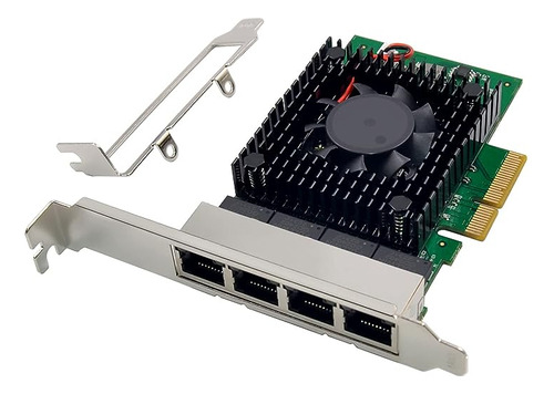 Adaptador Red Pcie 3 2 Gbe Con I225 2500 1000 100mbps Quad P
