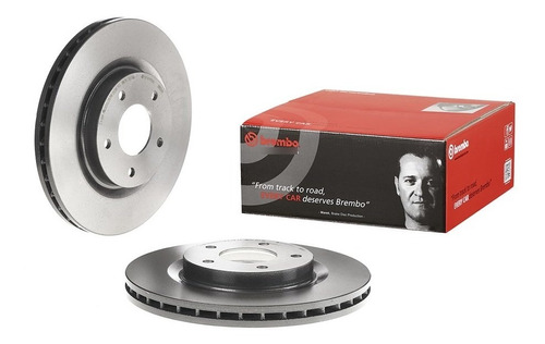 Discos Delanteros Ventilados Brembo Mitsuoutlander Xls 2010