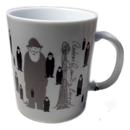 Tazón Mug Gaudí Barcelona Original Importado 300cc