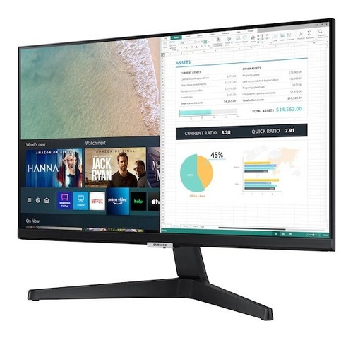 Monitor Samsung 24  Smart Wifi Bt Hdmi M50a Altavoz Int