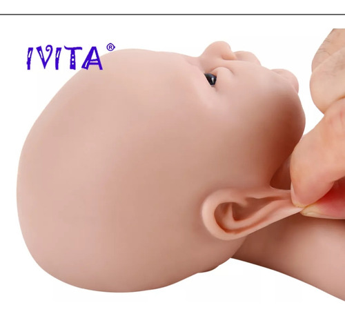 Bebe Reborn Sólida Sólida Real 100% Blando Girl Niña