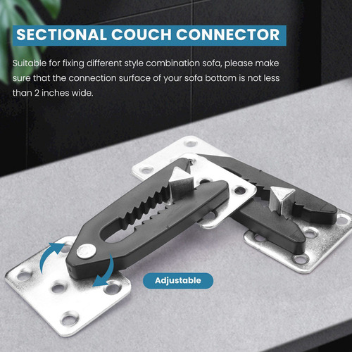 Conector De Sofá Con Sección Doble, 4 Piezas De Juntas De So