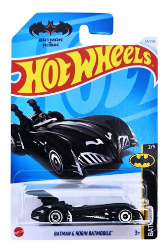 Batman Y Robin Batmobile Hot Wheels