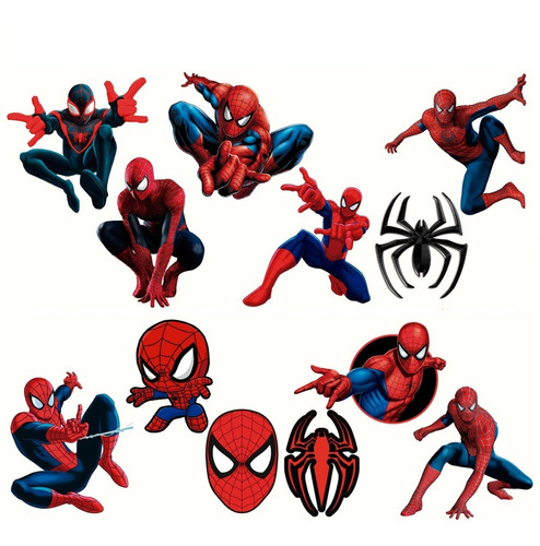 Parches Termoadhesivos Hombre Araña Marvel Aplique Textil 