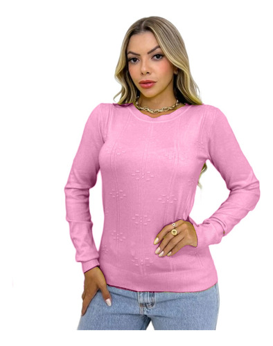 Sweater Jersey Mujer Suave