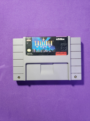 X Kaliber 2097 Snes Nintendo Super X-kaliber Cartucho