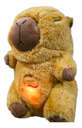 Peluche Capibara Que Respira Funciones Regulable Marrón