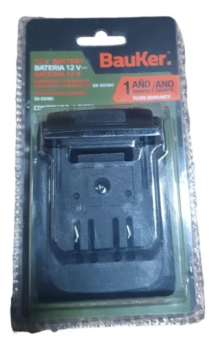 Bater a Bauker Inalambrico 12v Sd gs1061 Cuotas sin inter s