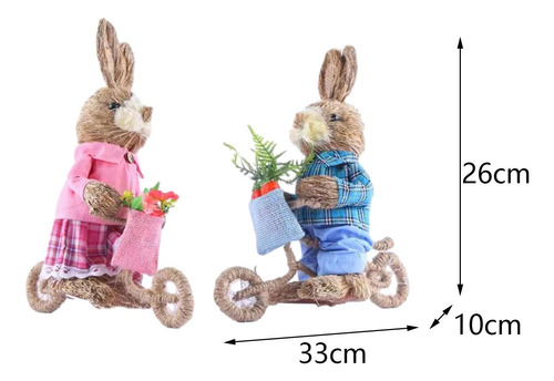 2 Figuras De De Pascua, Decoración De De Pascua, Adorno De
