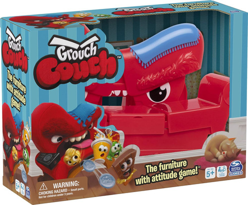 Jogo De Mesa Grouch Couch, Muebles Con Actitud, Para Niños