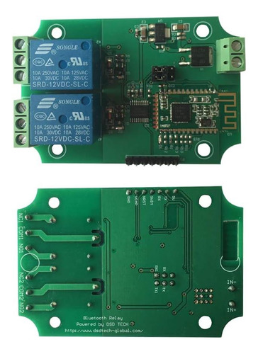 Módulo De Relé Técnico Bluetooth 4.0 Bluetoend 4.0 Dsd