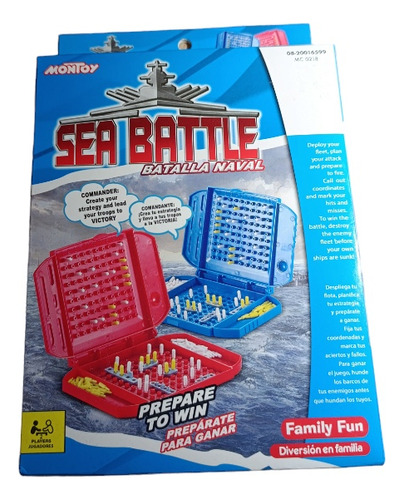 Juego De Mesa Batalla Naval Estrategia Combate