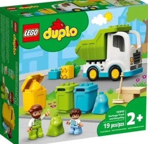 Lego Duplo Town Garbage Truck Camión Basura Modelo 10945 