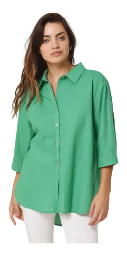 Camisa Verde Esmeralda Mujer MercadoLibre