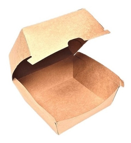 Caja Kraft Hamburguesas 12x12x6,5 / 50 Unidades