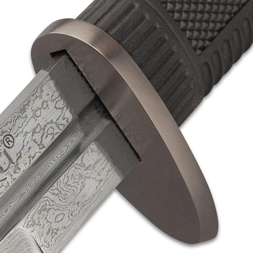Espada Ninja Honshu Boshin Doble Filo Acero Damasco D 103 Cm