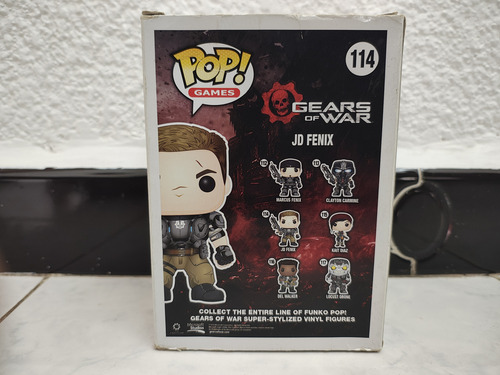 Jd Fenix Funko Pop! # 114 Gears Of War (Usado)